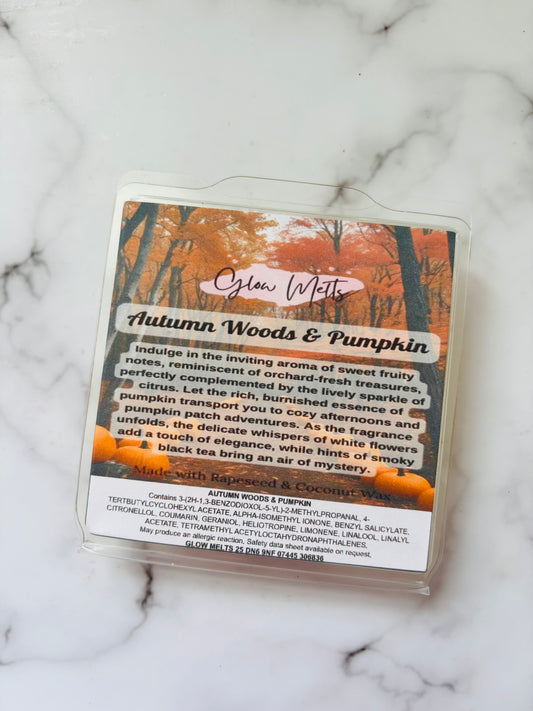 Autumn Woods & Pumpkin